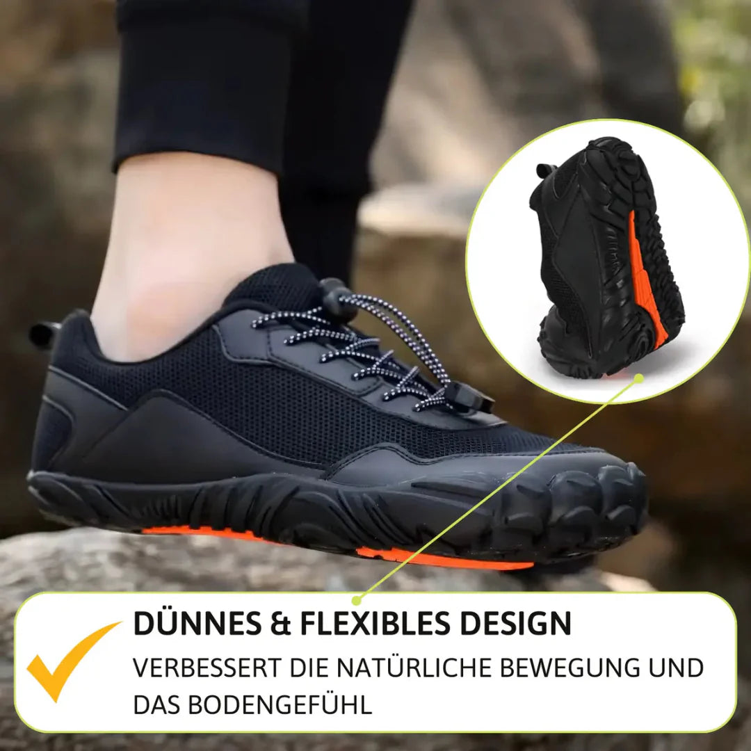Barfußschuh mit dünnen und Flexiblen design