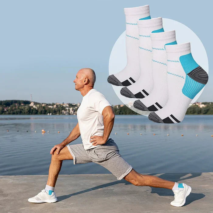 Orthopädische Kompressionssocken | 3 Paar + 1 GRATIS - Rückenmacher