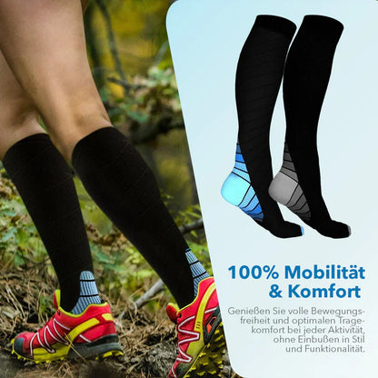 Rückenmacher® CirculaFlex - Orthopädische Kompressionsstrümpfe | 3 Paar + 1 GRATIS - Rückenmacher